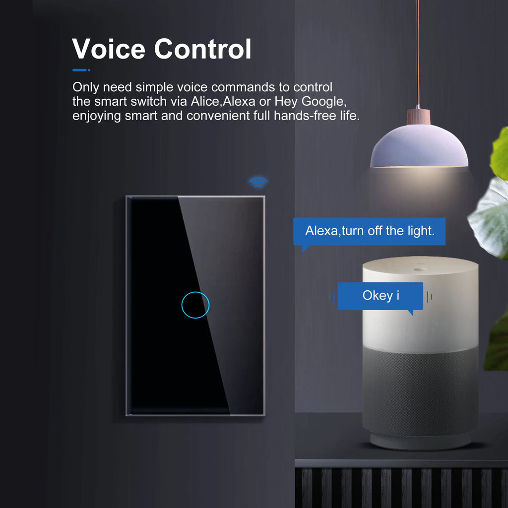 NANKO TouchSwitch™ | Interruptor Inteligente Wi-Fi Touch