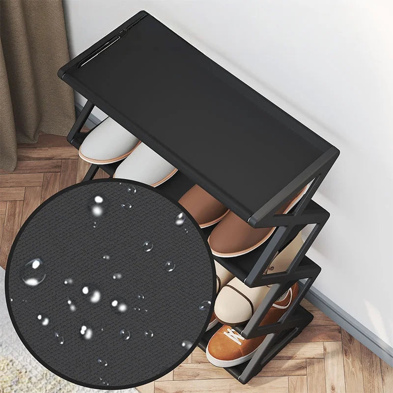 NANKO StackPro™ | Organizador Dobrável de Sapatos 4 Níveis