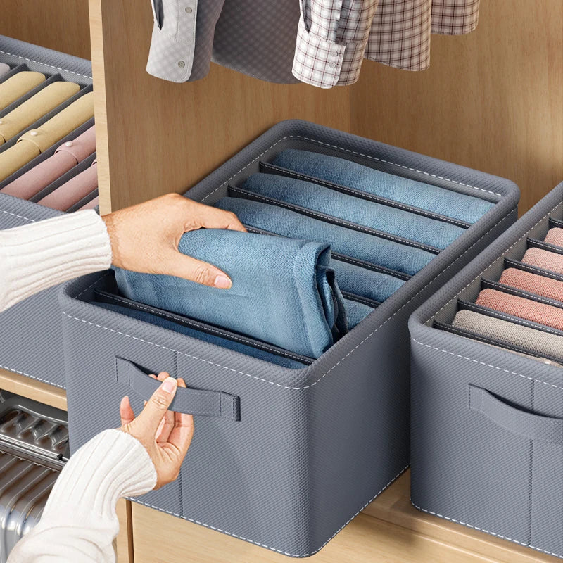 NANKO FlexStore™ | Organizador Dobrável para Gavetas e Armários