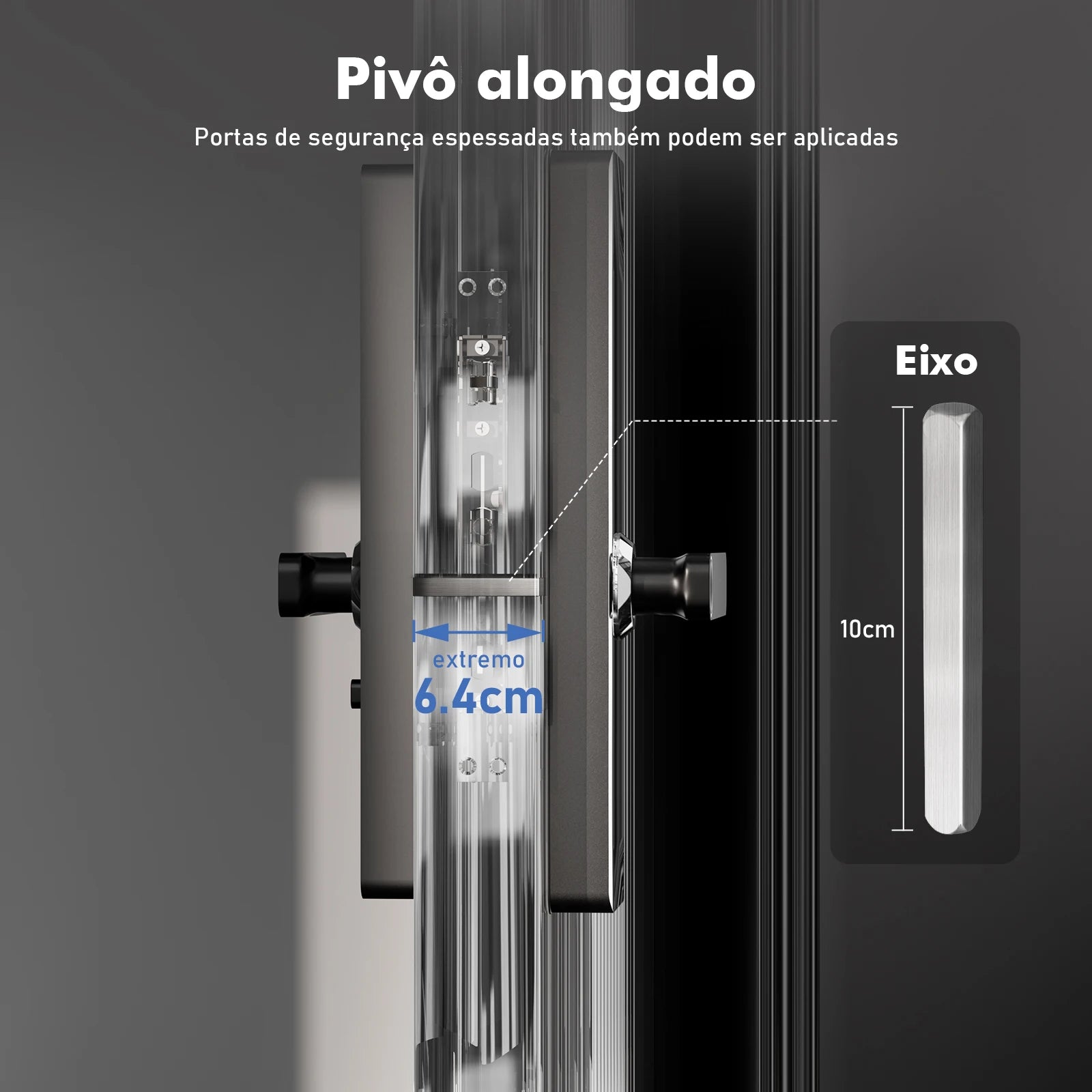 NANKO SmartLock™|Fechadura Inteligente Wi-Fi com Biometria