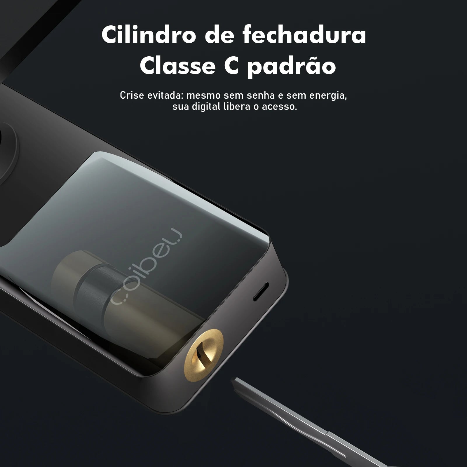 NANKO SmartLock™|Fechadura Inteligente Wi-Fi com Biometria