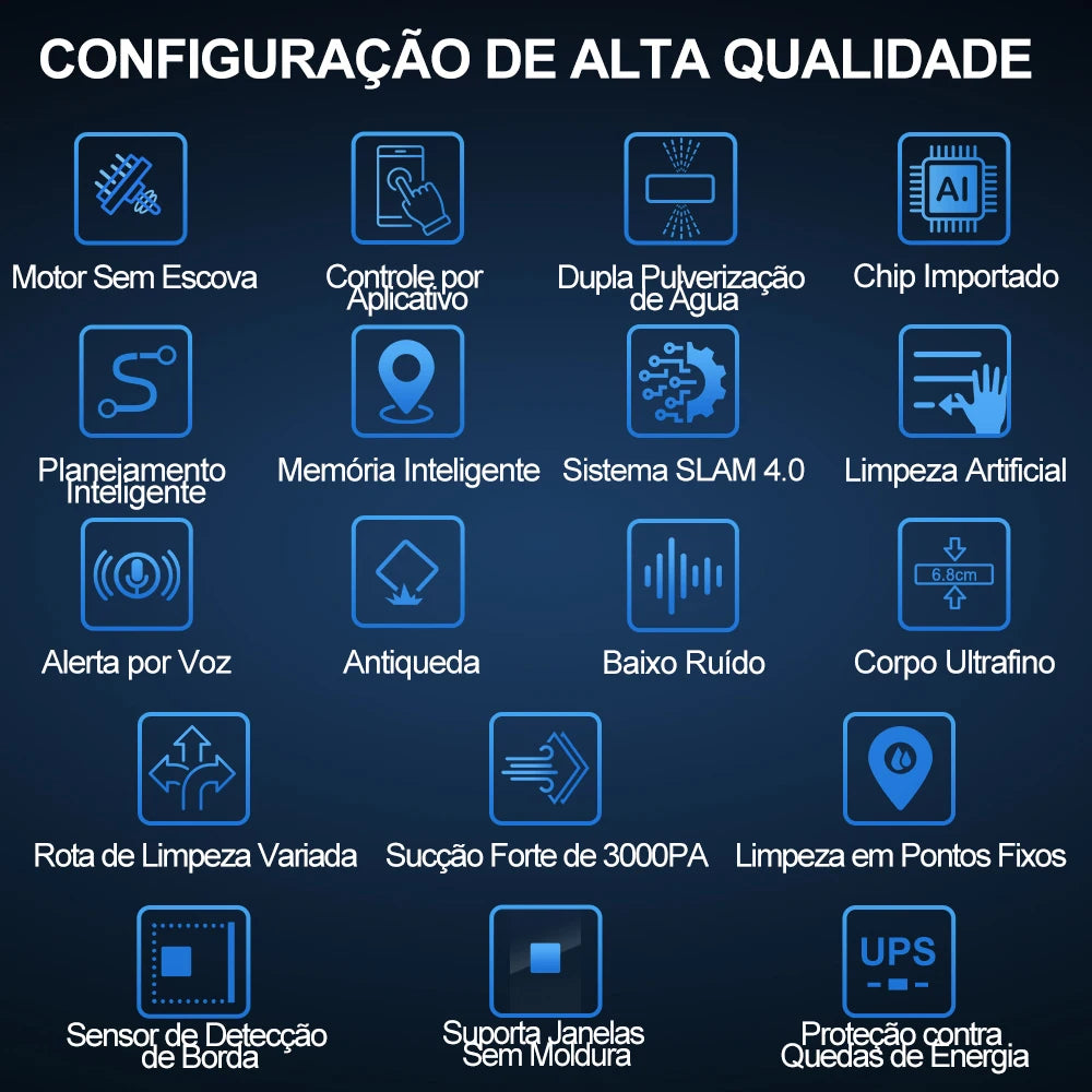 NANKO CrystalPro™ | Robô Inteligente Limpa-Vidros com Pulverização Automática