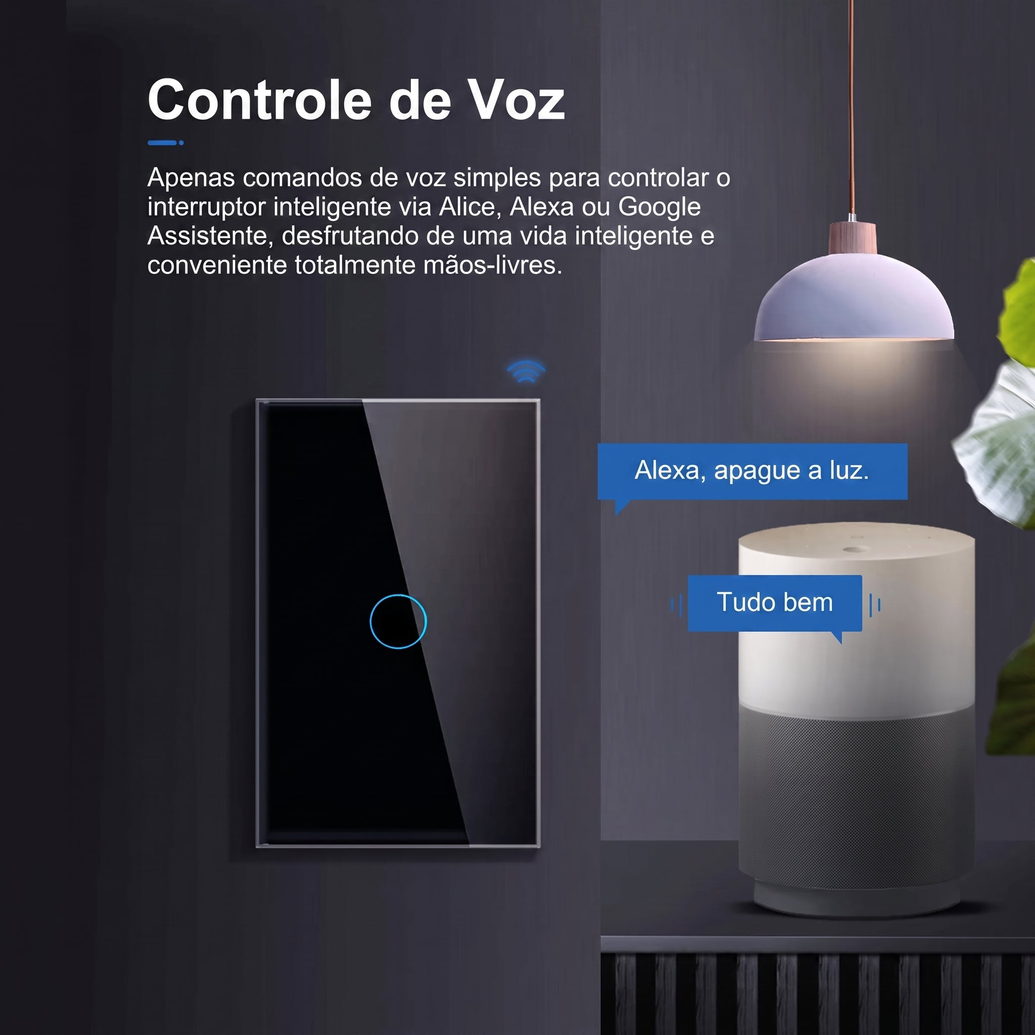 NANKO TouchSwitch™ | Interruptor Inteligente Wi-Fi Touch
