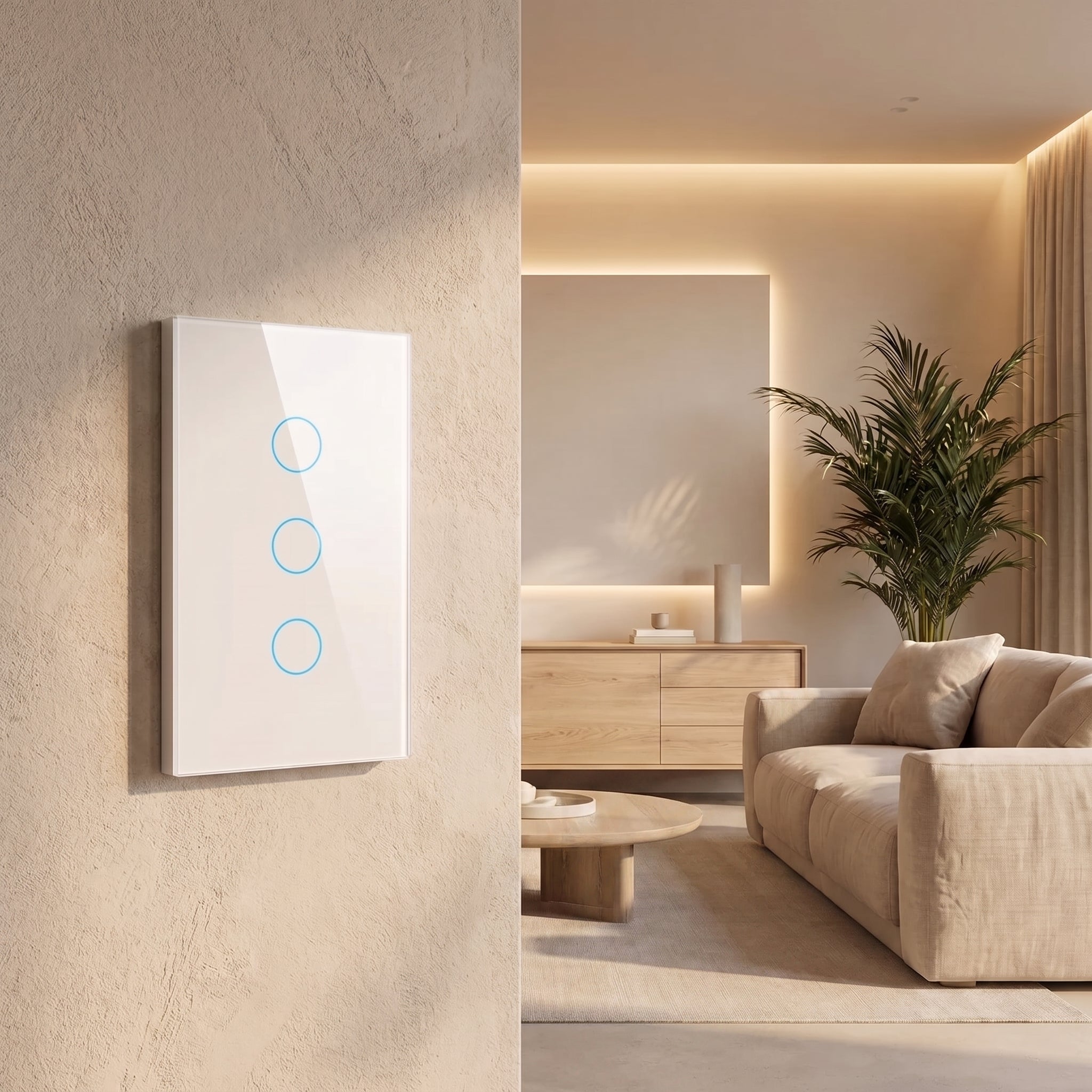NANKO TouchSwitch™ | Interruptor Inteligente Wi-Fi Touch